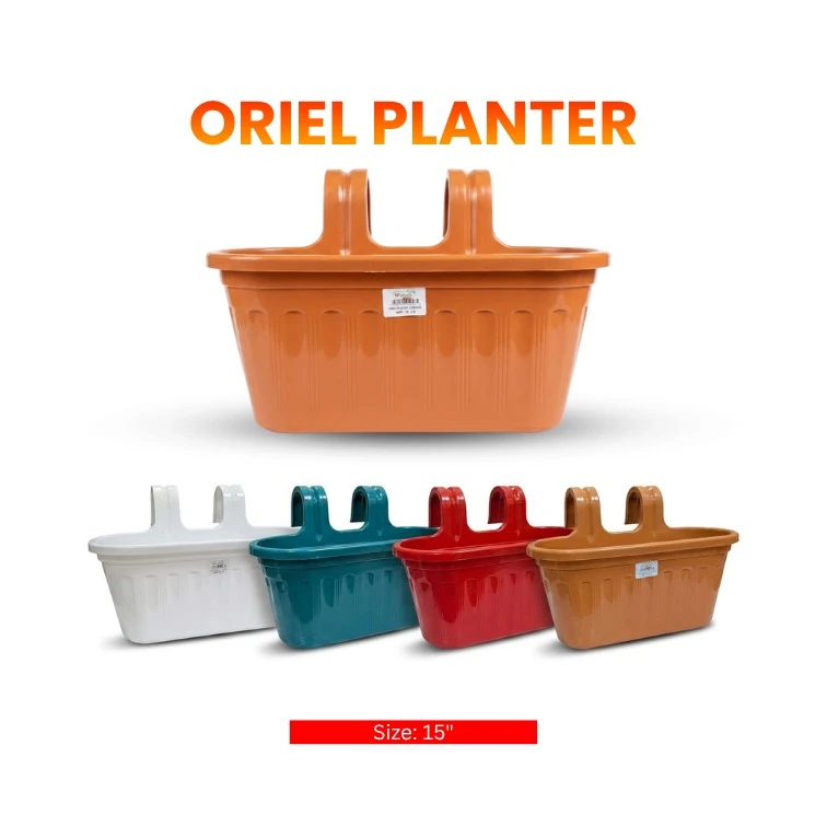 Premium Oriel Planter Tub - আধুনিক অরিয়েল প্লান্টার টব for Home & Balcony Gardening | Agrovally