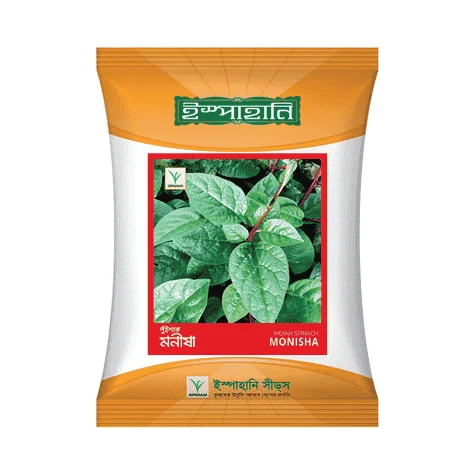 Monisha Hybrid Malabar Spinach Seeds - মনীষা হাইব্রিড পুঁইশাক বীজ (Fast Growing & Thick Stem)