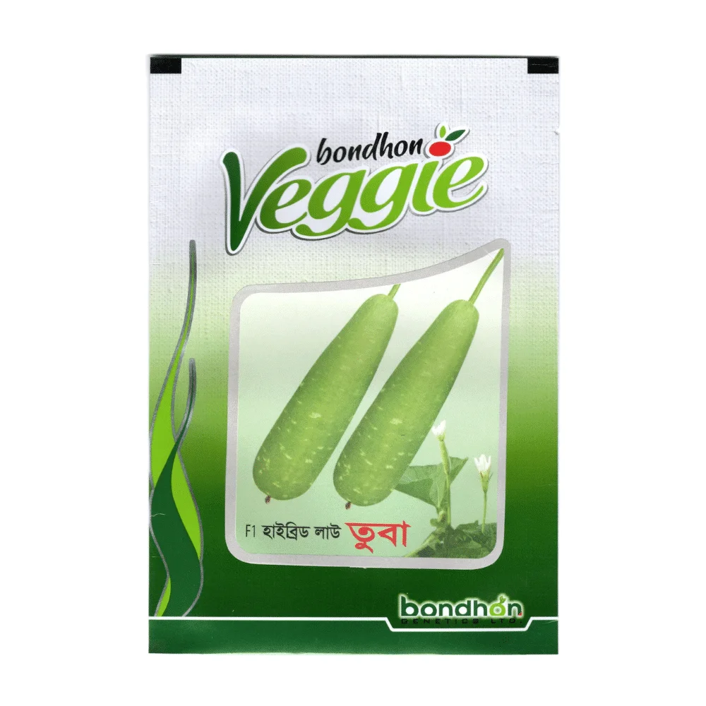 Tuba F1 Hybrid Bottle Gourd Seeds - তুবা হাইব্রিড লাউ বীজ (Year-Round High Yielding)