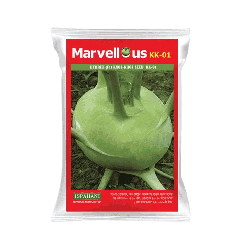 KK-01 F1 Hybrid Knol Khol Seed - কেকে-০১ হাইব্রিড ওলকপি বীজ (Fast Growing)