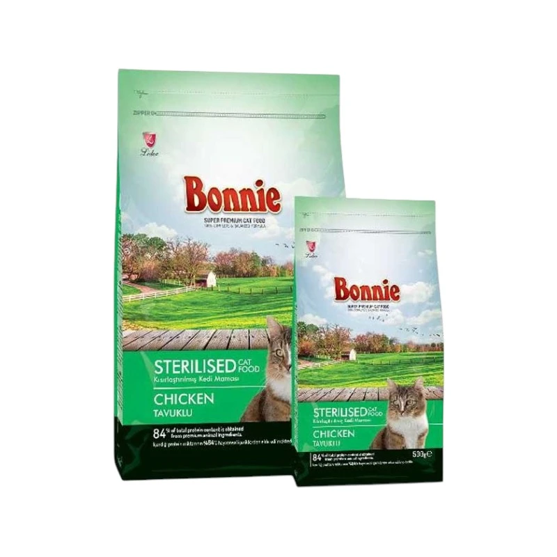 Bonnie Sterilised with Chicken Cat Food | স্টেরিলাইজড বিড়ালের পুষ্টিকর চিকেন ফুড