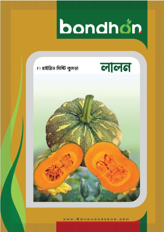 Lalon F1 Hybrid Pumpkin Seed - লালন হাইব্রিড মিষ্টি কুমড়া বীজ (High Yielding)