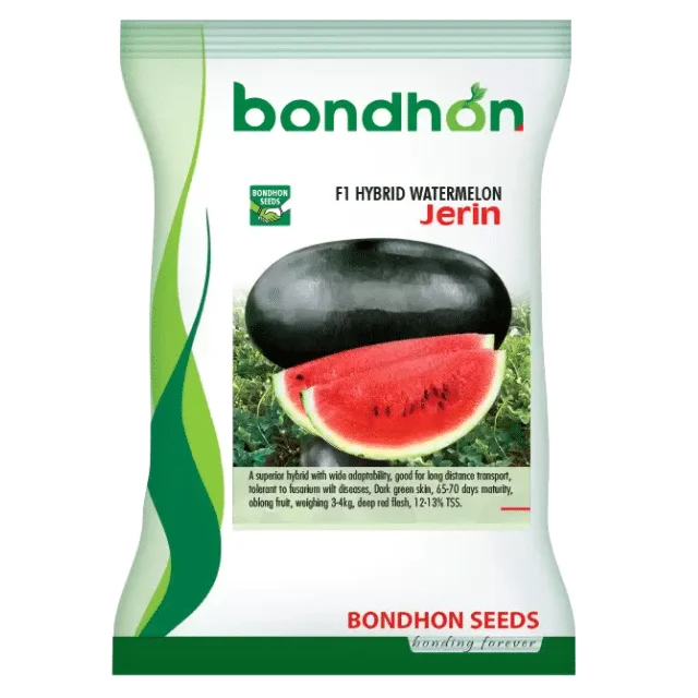 F1 Hybrid Watermelon Jerin Seeds - উচ্চফলনশীল ও সুমিষ্ট হাইব্রিড তরমুজ জেরিন