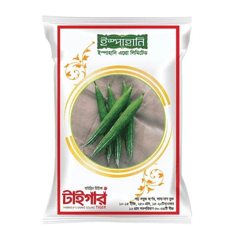 Tiger F1 Hybrid Snake Gourd Seeds - টাইগার হাইব্রিড চিচিঙ্গা বীজ (High Yielding & Attractive Stripes)