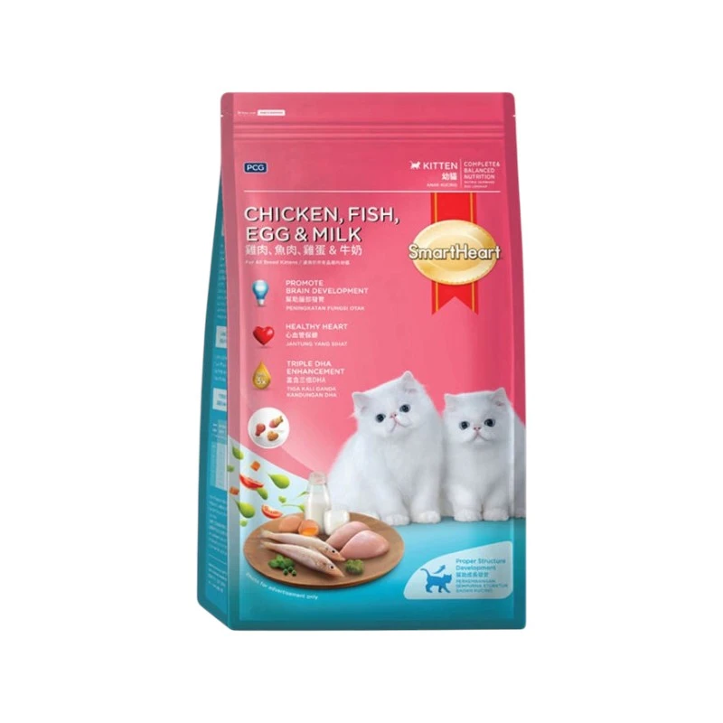 SmartHeart Kitten Food Chicken, Fish, Milk & Egg | স্মার্টহার্ট কিটেন ফুড চিকেন, ফিশ, মিল্ক ও এগ