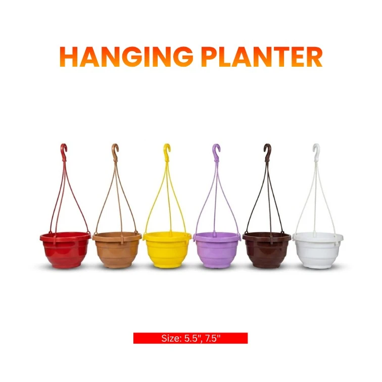 Premium Hanging Planter / Hanging Flower Pot for Home & Balcony | AgroVally