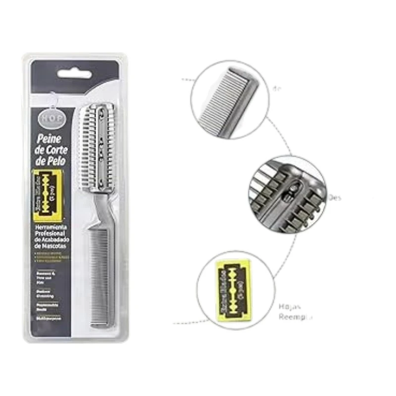 Multi Functional Pet Hair Cutting Comb | পোষা প্রাণীর গ্রুমিং ও আনুষঙ্গিক পণ্য