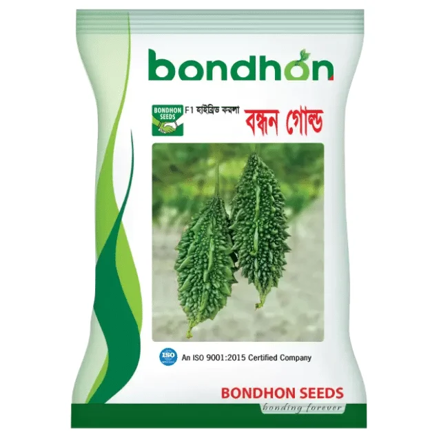 F1 Hybrid Bitter Gourd Bondhon Gold Seeds (বন্ধন গোল্ড করলা বীজ) | High Yield Karela Seeds BD