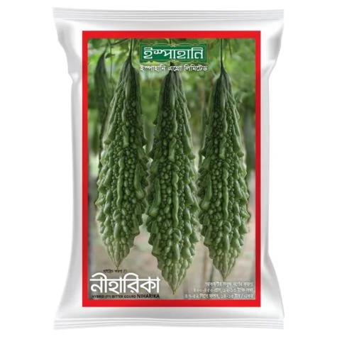 F1 Hybrid Bitter Gourd Niharika Seeds (নীহারিকা করলা বীজ) | High Yield Karela Seeds BD – AgroVally