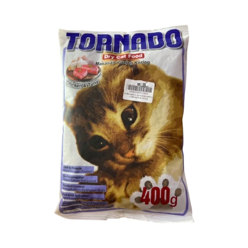 Tornado Dry Cat Food Chicken & Tuna | চিকেন ও টুনা সমৃদ্ধ ড্রাই ক্যাট ফুড